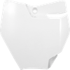 Ufo Front Number Plate - White Gg07106-041