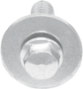 Bolt Bolts With Washers - Hex/Flange - M6 X 20 - 10 Pack 024-11620