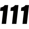 Factory Effex Fx Factory Number 1 - Black - 7" 08-90081
