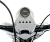 Drag Specialties Snap-In Indicator Light - High Beam - Black Bezel