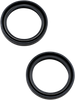 Parts Unlimited Front Fork Seals - 43 Mm Id X 55.1 Mm Od X 9.5/10 Mm T