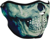 Zan Headgear Half Mask - Paint Skull Wnfm414H