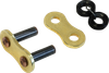 Sunstar Sprockets 520 Rrr1 - Rivet Connecting Link - Gold Ss520Rrr1-L