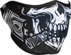 Neoprene Half Mask - Skull Wnfm712H