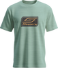 Slippery Tee Slippery Crest Heather Dusty Sage Md