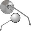 Parts Unlimited Classic Round Mirror - Right