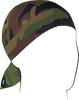Zan Headgear Flydanna Micro-Mesh Polyester Headwrap - Woodland Camo Zm118