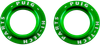 Puig Hi-Tech Parts Axle Slider Rings Univ Green 20271V
