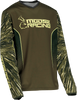 Moose Racing Youth Agroid Jersey - Olive/Tan - Medium 2912-2278