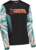 Moose Racing Youth Agroid Jersey - Teal/Orange/Black - Large 2912-2254