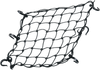 Powertye Mfg. Adjustable Cargo Net - Black 50152