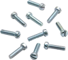 S&S Cycle Slotted Flat Head Screws - 10-Pack 50-0146