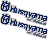 Factory Effex Fork/Swingarm Decal - Husqvarna 22-44600
