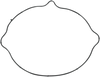 Moose Racing Outer Clutch Cover Gasket - Kawasaki/Suzuki 817731Mse