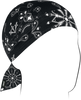 Zan Headgear Flydanna Sportflex - Black Paisley Zl101