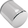 Drag Specialties Oil Filter - Chrome - Twin Cam/M8