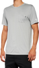 100% Mission Athletic T-Shirt - Gray - Xl 20014-00008