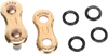 Threed 520 Gp - Connecting Link - Rivet - Gold 520Gp/3D-Mlj/G