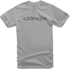 Wordmark T-Shirt - Heather Gray/Navy/Red - 2Xl 10367201517132X