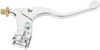 Parts Unlimited Lever Assembly - Left Hand - Shorty - Yamaha - Silver