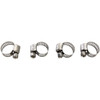 Moose Racing Clamp Hose - Stainless Steel - 7-17 Mm - 4-Pack 114-6405