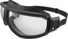 Forceflex Riding Goggles - Anti-Fog - Black/Gray - Clear Ffg-01045-040