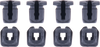 Supertech R10 Spoiler Connector Set - Black 8951824-10