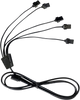 Custom Dynamics Wire Extension - 44" - 5-Way Splitter Pg-Ext-44