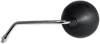 Mirror - Side View - Round - Black W/Chrome Stem - Left 20-31901