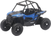 Mini Polaris Rzr Xp1000 Eps - 1:18 Scale - Black/Blue 07343