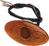 Flat Oval Marker Light - Large - Amber 25-8275