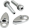 Joker Machine Adapter Plates - Dyna - Chrome 05-55-3C
