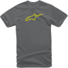 Ageless T-Shirt - Charcoal/Hi-Vis Yellow - 2Xl 10327203018552X