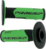 Pro Grip 801 Hybrid Duo-Density Cross Grips - Black/Green Pa080100Neve