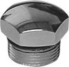 Colony Transmission Plug - Chrome - Hex 7351-2