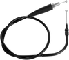 Motion Pro Black Vinyl Throttle Cable - Pull - Kawasaki 03-0350