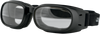 Bobster Piston Goggles - Matte Black - Clear Bpis01C