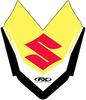 Factory Effex Front Fender Graphic - Suzuki 19-30416