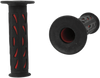 Pro Grip Grips - 724 - Open Ends - Black/Red Pa0724Oero02