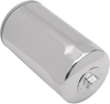Drag Specialties Magnetic Ring Oil Filter With Nut - Chrome - 5-1/2"