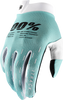 100% Itrack Gloves - Aqua - Xl 10008-00003