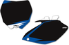 Factory Effex Graphic Number Plates - Black/Blue - Yz250F 13-64228