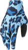 Thor Sportmode Cheetah Gloves - Midnight/Blue - Xl