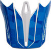 Moose Racing F.I. Mips Visor Kit - Agroid Camo - Blue/White 0132-1578