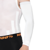 100% Exceeda Arm Sleeves - White - Xl 40055-00008