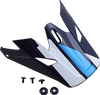 Z1R Rise Visor - Evac - Gloss Blue/White