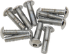 Drag Specialties Bolts - Button Head/Replacement - #8-32 X 3/4" - 10 Pack