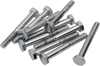 Drag Specialties Bolts - Hex-Head - Chrome - 1/4"-20 X 2"