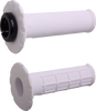 Universal Lock-On Half Waffle Grips - White/Black H21Uhww