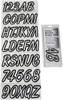 Hardline I.D. Sticker Kit - 400 Series- Clear 400Clblk